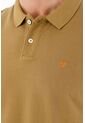 Tennis Polo Café 100% Algodón Para Hombre de Tennis