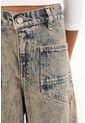 Jean Horseshoe Con Pigmento Vintage Para Niña de Tennis