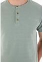 Camiseta En Tela Tejida Verde Para Hombre de Tennis