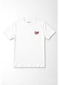Tennis Camiseta Gráfica Fit Clásico Con Chiles De Algodón Blanco Para Mujer de Tennis