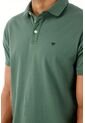 Polo Licrada Verde Para Hombre de Tennis