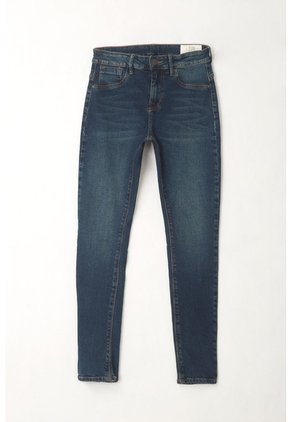 Tennis Jean Super Slim Azul Para Mujer