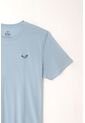 Tennis Camiseta Básica Azul Con Textura Suave Para Hombre de Tennis