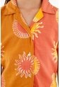 Camisa Naranja Para Niña de Tennis