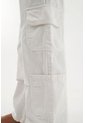 Pantalón Crudo Tipo Cargo Para Niña de Tennis