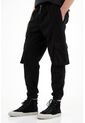Tennis Pantalón Negro Tipo Jogger Para Hombre de Tennis