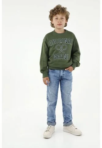 Buzo Verde Para Niño Tennis