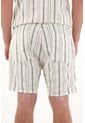 Tennis Bermuda Clásica De Diseño A Rayas Con Detalle Frontal Para Hombre de Tennis