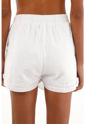 Tennis Falda Short Blanca De Apariencia Lino Para Mujer