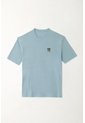 Tennis Camiseta En Jersey Flamé Azul Para Hombre de Tennis
