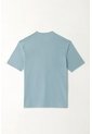 Tennis Camiseta En Jersey Flamé Azul Para Hombre de Tennis