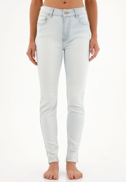 Jean Jegging Tiro Alto Tono Ice Para Mujer