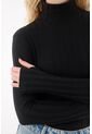 Tennis Camiseta Cuello Tortuga Con Acabado Ligero Para Mujer de Tennis
