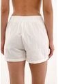 Tennis Bermuda Con Encaje Crudo Para Mujer de Tennis