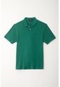 Polo Verde 100% Algodón Para Hombre de Tennis