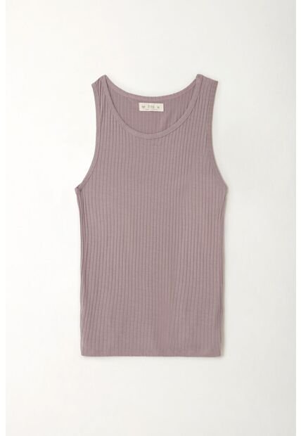 Tennis Camiseta Manga Sisa Gris Con Detalle Fruncido Para Mujer
