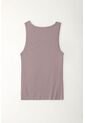 Tennis Camiseta Manga Sisa Gris Con Detalle Fruncido Para Mujer de Tennis