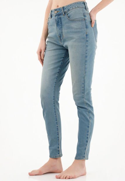 Jean Jegging De Tiro Alto Cinco Bolsillos Para Mujer