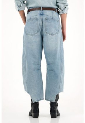 Tennis Jean Horseshoe Tono Medio Para Mujer