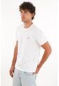 Tennis Camiseta Con Estampado En Espalda Blanca Con Acabado Liso Para Hombre de Tennis