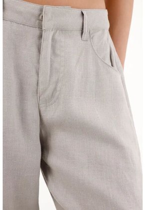 Tennis Pantalón Horseshoe En 100% Lino Para Mujer