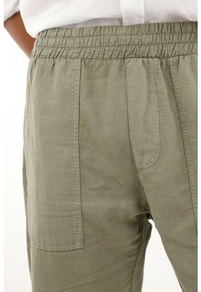 Tennis Pantalón Jogger Verde Bota Recta Para Hombre