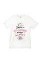 Tennis Camiseta Cuello Redondo Blanca Para Hombre de Tennis