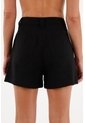 Tennis Bermuda Negra De Tiro Alto Para Mujer de Tennis