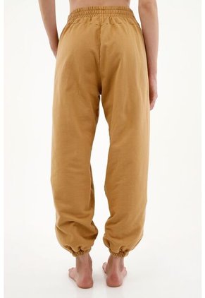 Pantalón Jogger Café Para Mujer