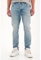 Tennis Jean Skinny Con Desgastes Azul Medio Para Hombre de Tennis