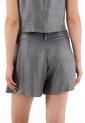 Tennis Falda Short Metalizada Con Tablas Para Mujer de Tennis