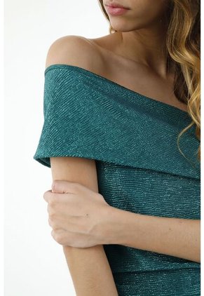 Tennis Camisa Cuello Bandeja Verde Para Mujer