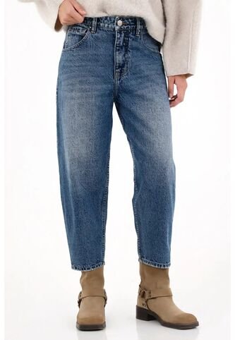 Tennis Jean Horseshoe Cinco Bolsillos Azul Para Mujer Tennis