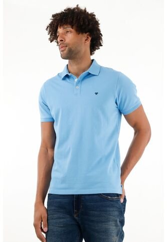 Tennis Polo Azul Licrada Para Hombre Tennis