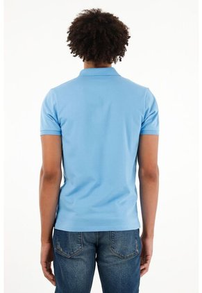 Tennis Polo Azul Licrada Para Hombre