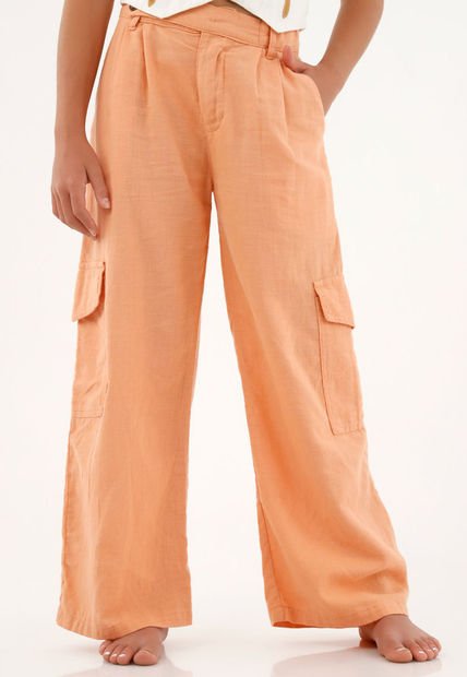 Pantalon Naranja Para Niña