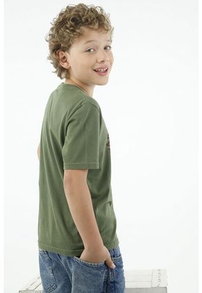 Camiseta Verde Para Niño