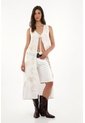 Tennis Bermuda Larga En Denim Crudo Para Mujer de Tennis