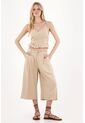 Tennis Pantalón Culotte Café Para Mujer de Tennis