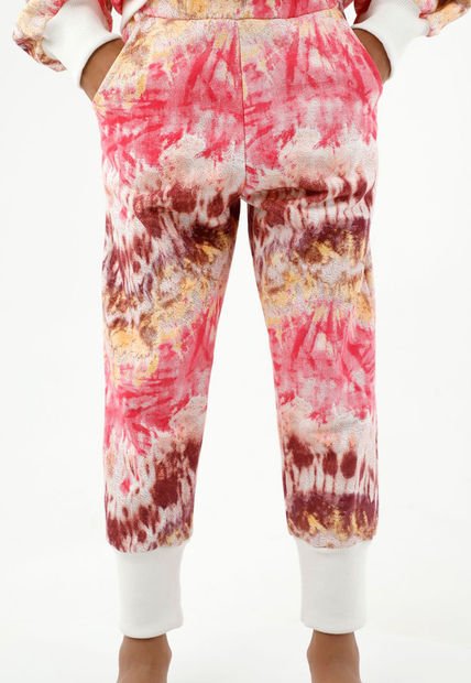 Pantalón Tipo Jogger Tye Die Para Niña