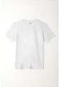 Tennis Camiseta Cuello Redondo Blanca Para Hombre de Tennis