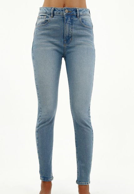Jean Tipo Jegging Azul Para Mujer