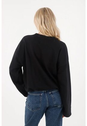 Tennis Buzo Cerrado Negro Para Mujer