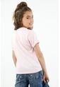 Camiseta Rosada Para Niña de Tennis
