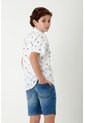 Camisa Blanca Para Niño de Tennis