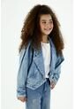 Chaqueta Para Niña En Jean Tipo Blazer de Tennis