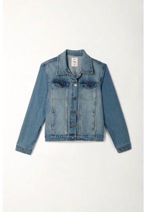 Tennis Chaqueta Azul En Denim Para Mujer