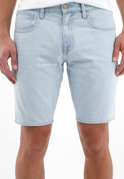 Bermuda Azul Nudy Para Hombre