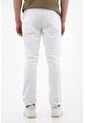 Tennis Pantalón Recto Cinco Bolsillos Blanco Para Hombre de Tennis