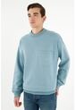 Buzo Oversize Azul Para Hombre de Tennis